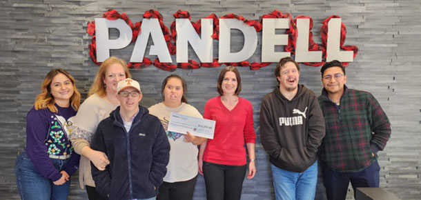 Pandell Staff Raise $25k for Canadian and USA Charities Helping People with Developmental Disabilities