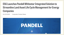 Read about the new Pandell Whitestar solution