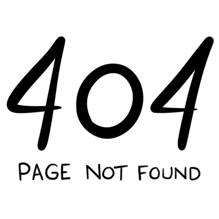404 - Page Not Found