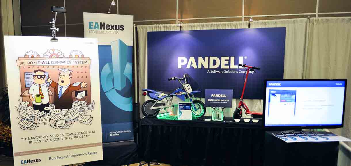 Pandell's EANexus booth at the 2012 SPE HEES