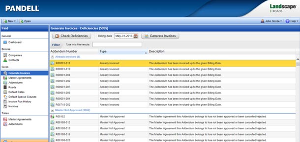 Pandell's New Web-Based Road Use Management Software Solution