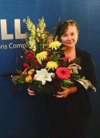 One of the Pandell gift basket winners