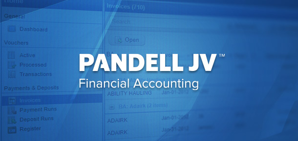 Pandell JV - Financial Accounting