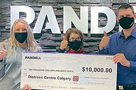 Pandell Gives $20k to Help Canadian and U.S. Mental Health Organizations